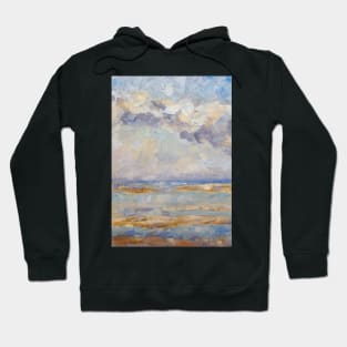 Outgoing tide - Lake Cathie Hoodie